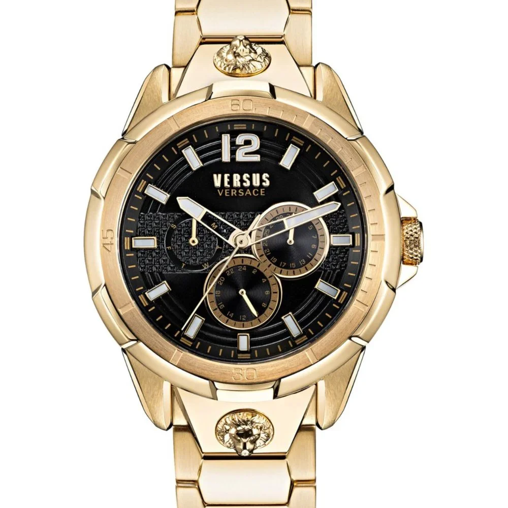 Versace Versus 44mm Men's Gold Watch
